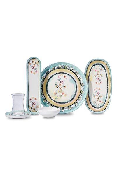 KORKMAZ Luna Collection 25 Parça Kahvaltı Takımı