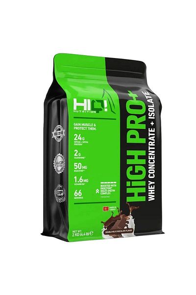 HIQ NUTRITION Hıq Hıgh Pro 2kg Double Milk Chocolate Flavored
