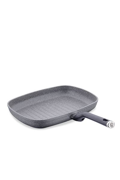 KORKMAZ Palma Rectangular Grill Pan 35x25 cm