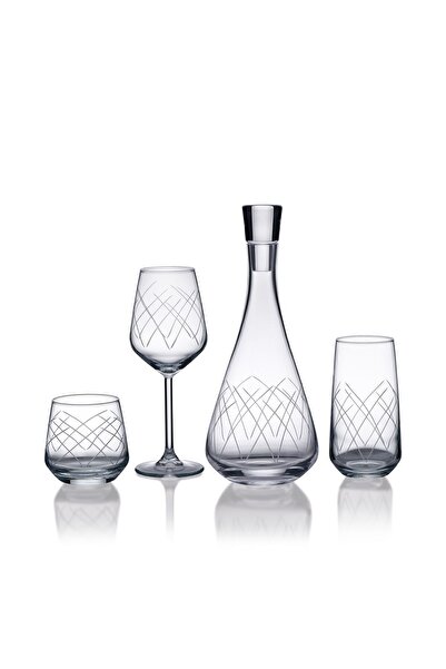 KORKMAZ Palm 37 Parça Bardak Seti