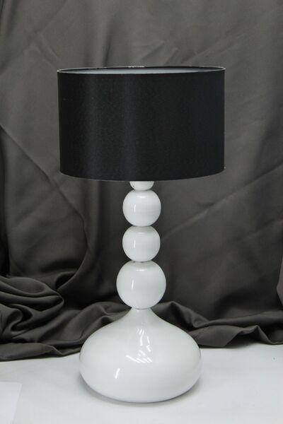 571 Store Casa Lampshade Lamp - Metal Leg and Fabric Head Bed Head