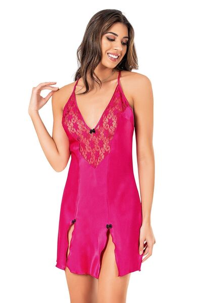 MOONGIRL KADIN SATEN GECELİK