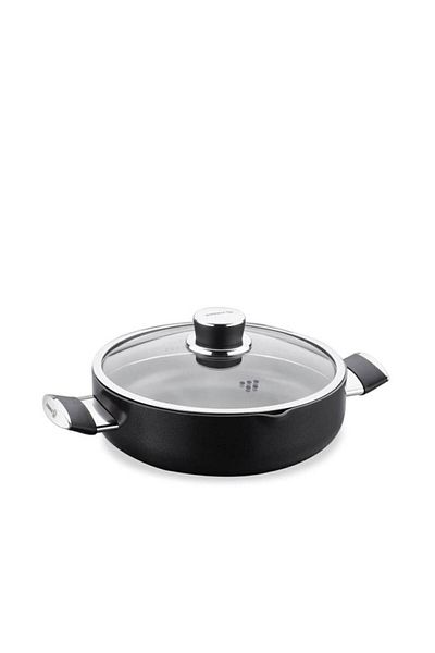 KORKMAZ A3885 Lena Ceramic Short Pot 24x7 Cm A3885