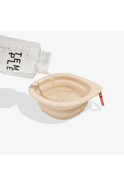 Zee.Dog وعاء الذهاب - وعاء طعام وماء قابل للطي بيسكوتي