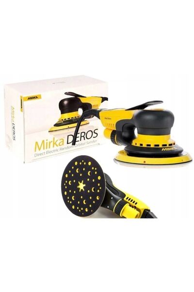 Genel Markalar Mırka Deros 650cv 150mm Orbıt 5,0 Elektrikli Zımpara Makinası ...
