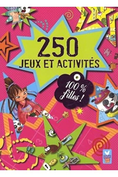 Hachette 250 لعبة وأنشطة 100 قطعة