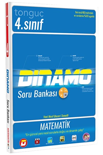 Tonguç Yayınları 4. Sınıf Matematik Dinamo Soru Bankası Güncel