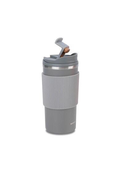 KORKMAZ Freedom Plus Gri Kahve Bardağı