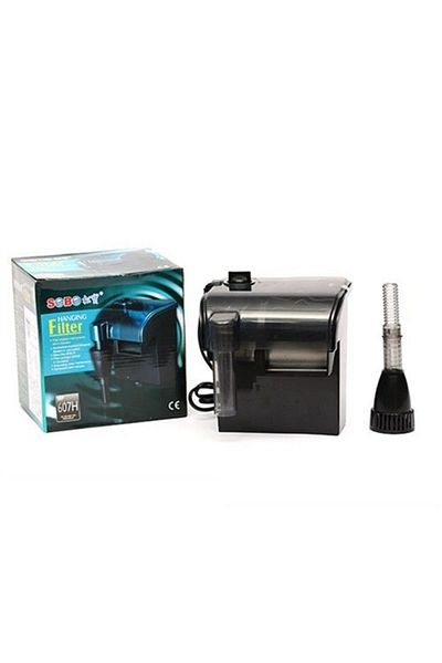 Sobo Aquarium Hanger Filter Wp-607h 12w600 Lt/hour