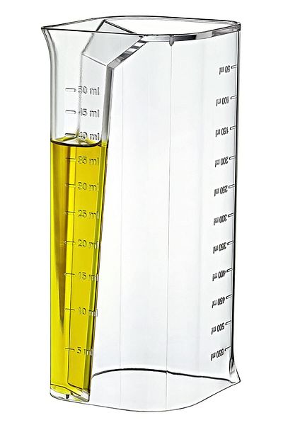 Box Up 550ml Transparent Oil Bowl - Not a Measuring Cup and Glass