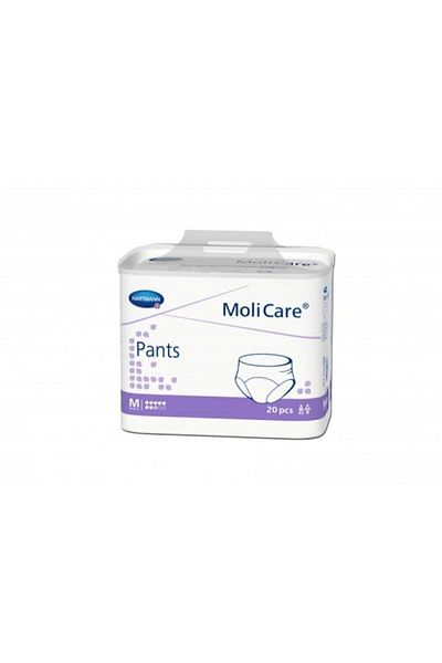 MOLICARE Absorbent Panties 8 Drops Medium Size Purple 80 Pieces