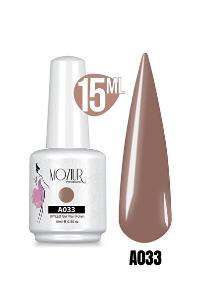 MOZIUR Kalıcı Oje Uv Led A033 Ana Renkler 15ml
