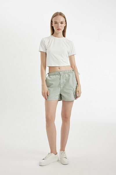 DeFacto Basic-T-Shirt mit kurzen Ärmeln – Coool C3106ax24sm