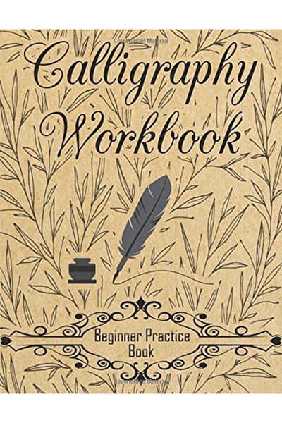 Ingram Calligraphy Workbook Beginner Practice Book Beginner Practice Workbook 4 Paper Type Line Letterin