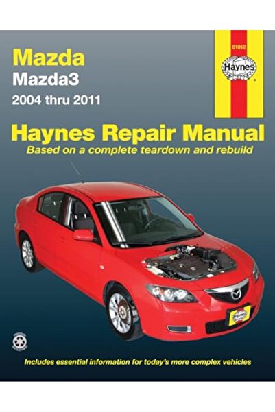 John Wiley دليل إصلاح سيارة مازدا 3 2004-2011