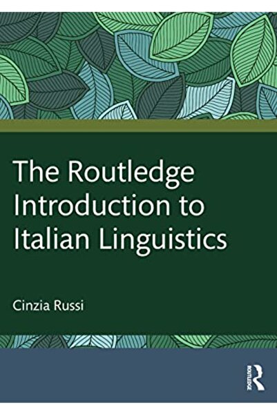 Taylor & Francis Books Ltd مقدمة في علم اللغة الإيطالية من روتليدج