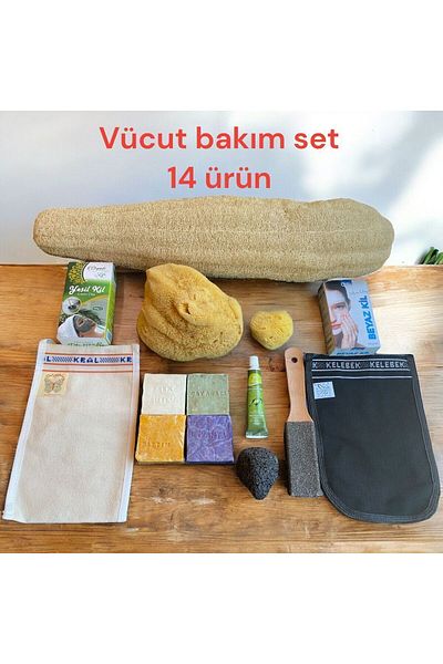 Kelebek 14 Types Body Care Product Set