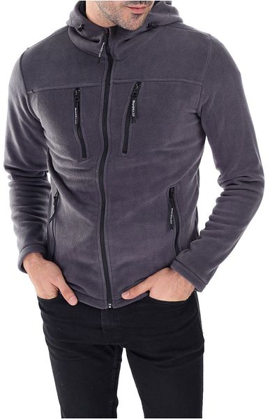Vio Belle Ανδρικό Fleece Tactical - Army Hooded Jacket