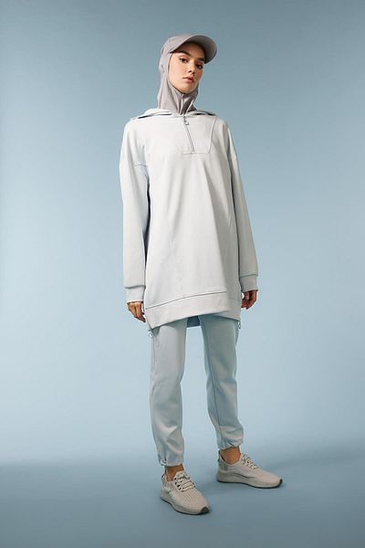DeFacto Jogger-Jogginghose mit Standard-Fit-Taschen – Skuba-Stoff mit kurzem Bein A8181ax23au