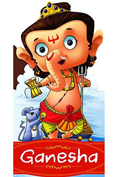 Om Books International Ganesha Cutout Story Book