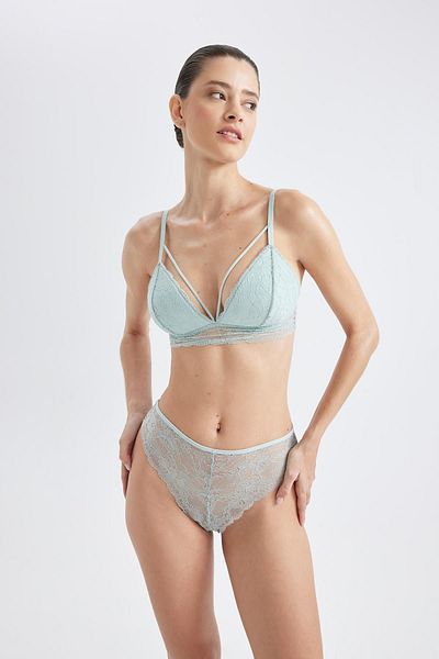 DeFacto سراويل داخلية سهلة الارتداء بتفاصيل دانتيل - Fall In Love T3197az24sp