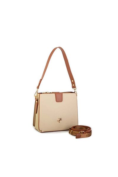 Nas Bag Geantă de damă Crossbody Sand Tan Karaca