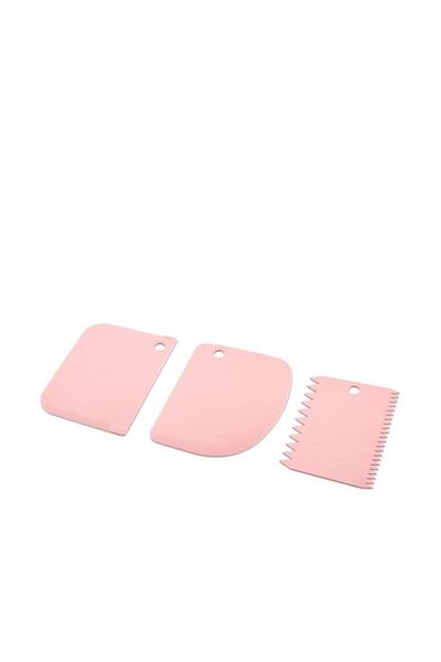 Yayke Set of 3 Dough Cutting and Scraping Apparatus Pastry Pie Pie Shaper Cutter Scraper