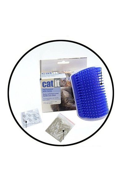 CMT Catit Cat Itching Apparatus Blue