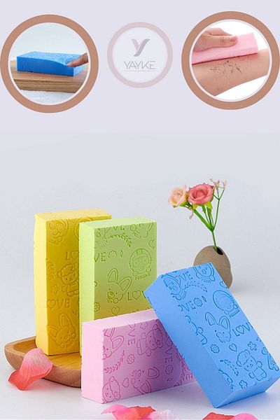 Yayke Bath Body Shower Sponge, Soft Magic Body Massage Brush Bath Loofah, Dead Skin Remover Children's ytşkn
