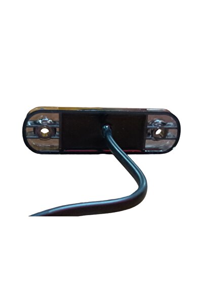 POLATLI OTO AKSESUAR Demmn 3 Ledli Tombul Parmak Led 12v - 24v Beyaz ( 1 Adet )