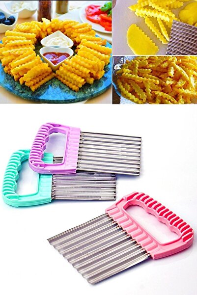 Yayke Chips Chopper Şekilli Sebze Ve Meyve Dilimleyici