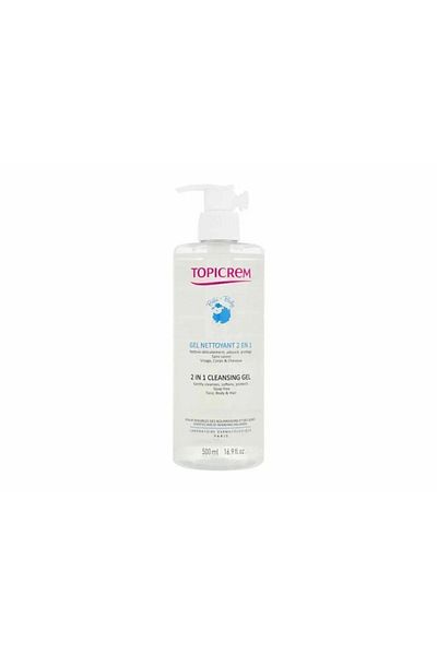 Topicrem 2 In 1 Cleansing Gel 500 ml