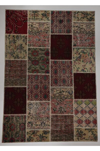 Madalyon Patchwork Yün Halı