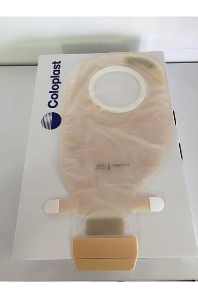 Coloplast Transparent Ostomy Bag - 60mm, 30 Pieces (ONLY BAG)