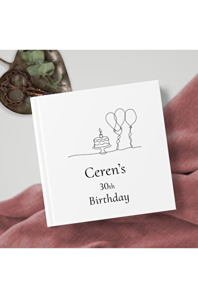 Norm Design Doğum Günü Hediye Defter, Anı Defteri, Hatıra Defter