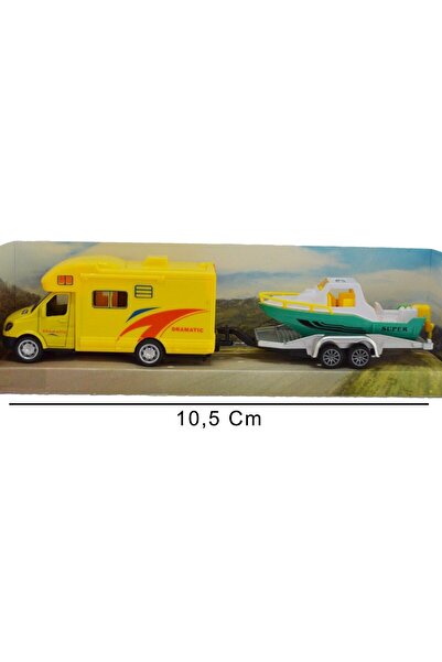 Halley Oyuncak Römorklu Karavan 10,5 Cm 040027