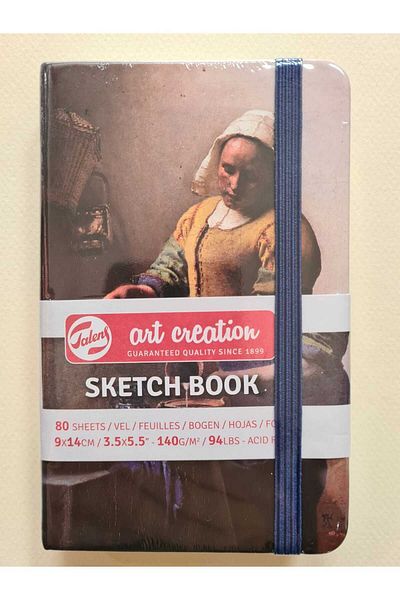 Talens Art Creation 9x 14 Sketch Book White Leaf