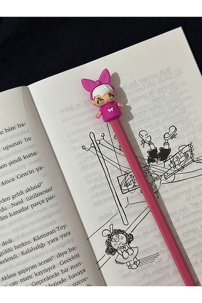 odaburada Baby Girl Figured Cute Pencil Ornament-Pencil Head