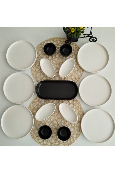 Keramika 15 Piece Set for 6 Persons Breakfast