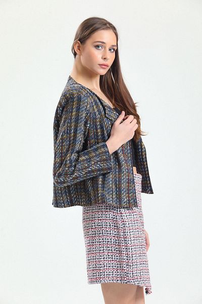 Sense Черно-сиво подплатено яке - Ckt32984