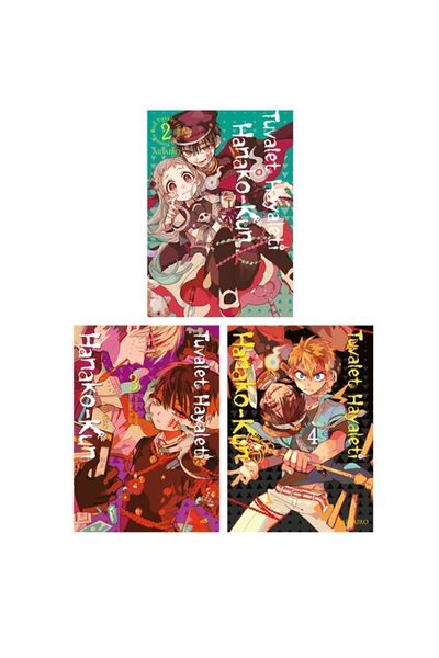 Gerekli Şeyler Yayıncılık Tuvalet Hayaleti Hanako-Kun 2-3-4. Ciltler Manga Seti