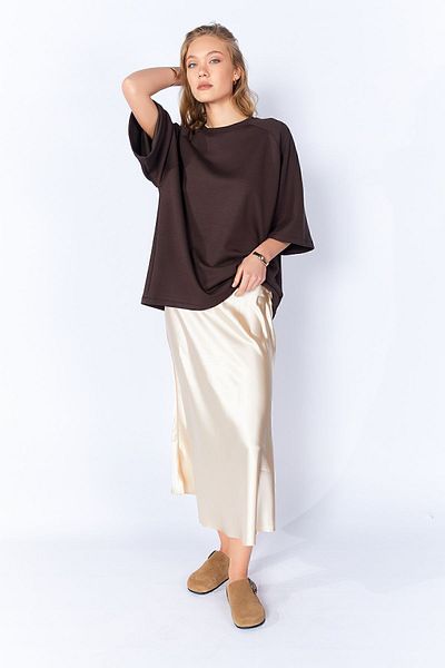 EDITION Satin Stone Patterned Skirt - Additional100298936-8936