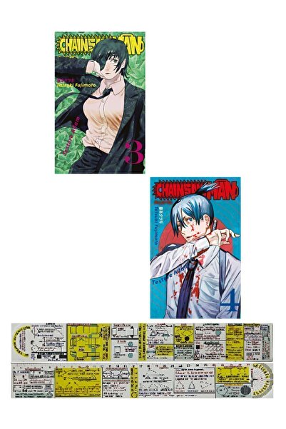 Gerekli Şeyler Yayıncılık Chainsaw 3-4. Ciltler Manga Seti + Matematik Öğrete...