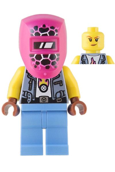 LEGO شخصية Moc Minifigure المخصصة - شخصية Minifigure City City Vehicle امرأة واسم زراعي