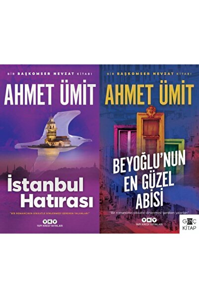 Yapı Kredi Yayınları Ahmet Ümit Başkomser Nevzat 4-5. Kitaplar Istanbul Hatır...
