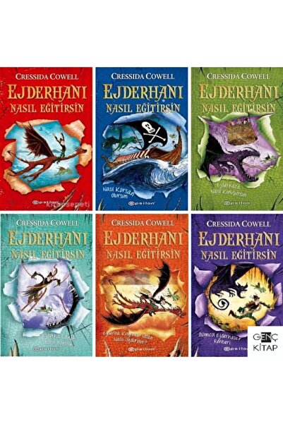Epsilon Yayınevi Ejderhanı Nasıl Eğitirsin 6 Kitap Set Cressıda Cowell