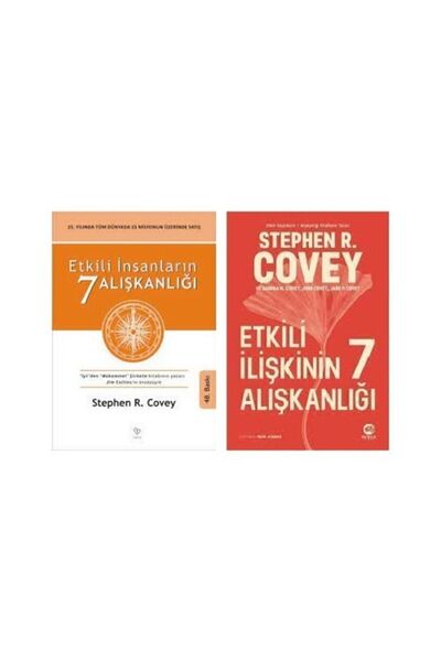 Genel Markalar Stephen R. Covey 2 Kitap Set - Etkili Insanların - 7 Alışkanlı...
