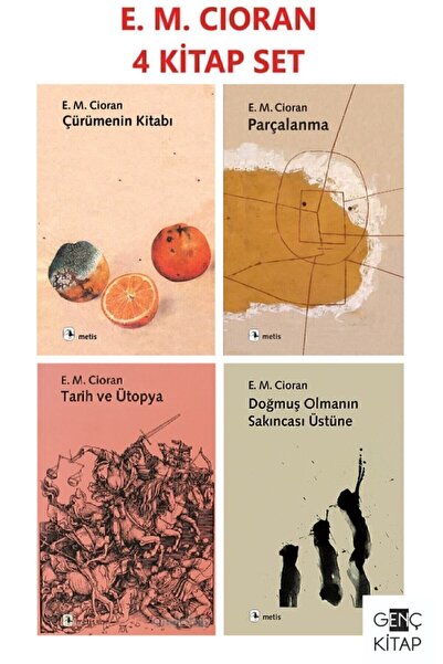 Metis Yayınları Emıl Mıchel Cıoran 4 Kitap Set Çürümenin Kitabı-parçalanma-do...
