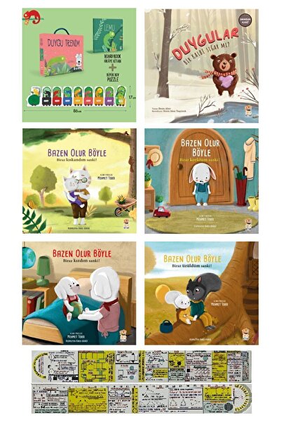 Sincap Kitap Duygu Trenim + Duygular Bir Kalbe Sığar Mı + Bazen Olur Böyle 6'...