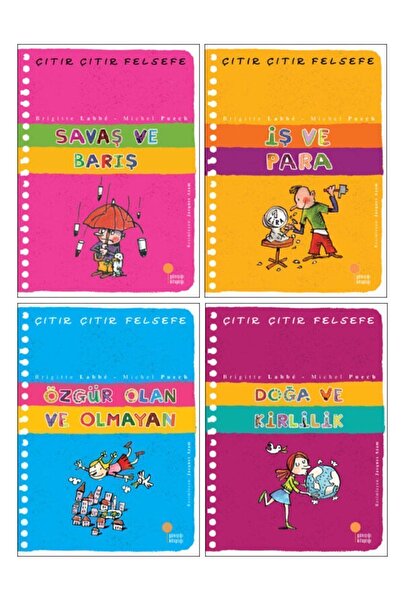 Günışığı Kitaplığı Çıtır Çıtır Felsefe 4 Kitap Set-1